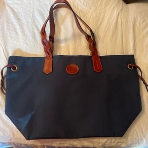 Navy Dooney & Bourke Shopper